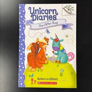 Unicorn Diaries #9: The Glitter Bug - Scholastic Softcover Novel